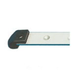 Terminal en nylon para riel de aluminio