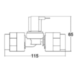 Tecma Valvula Solenoide Plastico G1 y G2