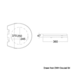 Material  Madera y poliéster Bisagras  Acero inoxidable 316 Profundidad cm  36 Para WC eléctricos Tecma  Línea Elegance (Generación 1 y 2)