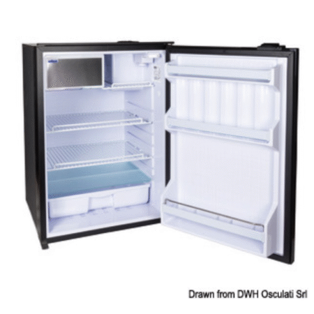 Frigorífico ISOTHERM con compresor hermético Secop de 130 l sin mantenimiento