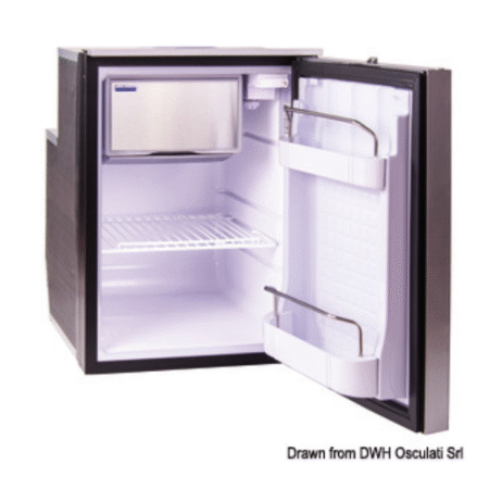 Frigo Cruise Elegance 49 l silver