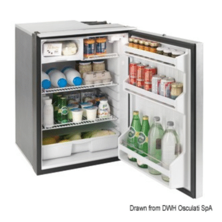Frigo Cruise Elegance 130 l silver