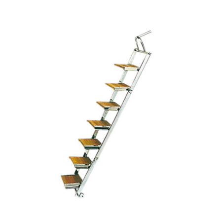 Pasarela/escalera de acero inoxidable