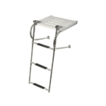 Plataforma de Popa de Fibra de Vidrio con Escalera