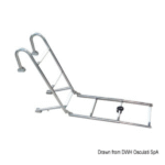Escalera plegable de 6 peldaños para 48.443.40/41