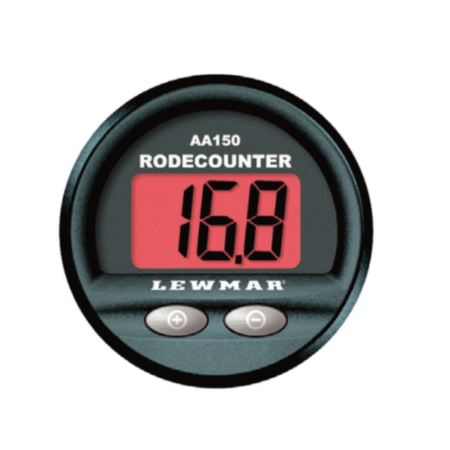 Contador de metros LEWMAR con alarma