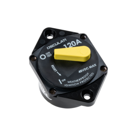 Interruptor Magnetotérmico Estanco para Molinete y Hélice de Proa para Empotrar