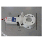 Kit de conversión de inodoro, de funcionamiento manual a eléctrico 12V