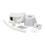 Kit de conversión de inodoro, de funcionamiento manual a eléctrico 12V