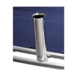Toldo T-Top de acero inoxidable con 4 portacañas