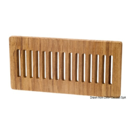 Panel frontal de protección teca