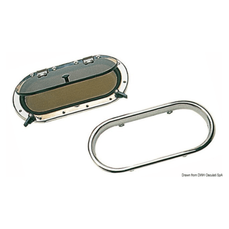 Portillo Ovalado SCM Acero Inox 316