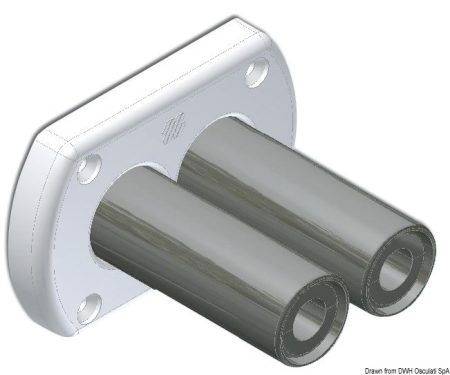 Pasamuros doble casquillo, impermeable