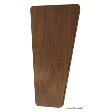 Osculati Soporte de Motor de Púlpito de Teca Trapezoidal