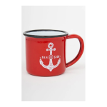 taza mini roja ancla batela