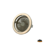 ventilador con luz led orientable en todas direcciones 12v