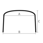 Toldo 2 arcos Light