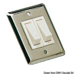 Interruptor de Pared Acero Inox
