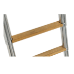 Escalera Escamoteable Inox 4 Peldaños