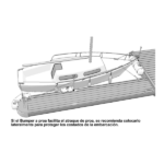 bumper 3-4 standard blanco 18x40mm