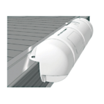 bumper 3-4 standard blanco 18x40mm