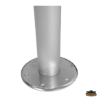 mesa redonda trem con base desmontable
