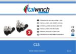 Molinete vertical CLS 700W – 12V ø8mm