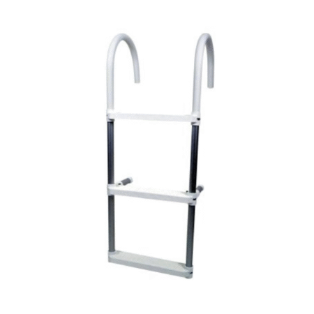 Escalera aluminio ø25mm para neumática - 5 peldaños