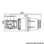 Lewmar Molinete VX 2 GD Kit Motor 1000W 12V
