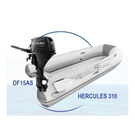 pack neumatica arimar hercules y motor suzuki DF15as