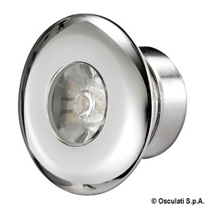 Osculati Luz LED de Cortesia para Montaje Empotrado AISI 316