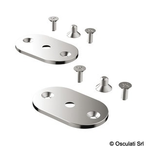 49.570.90 Kit 2 placas + Tornillos para Asas de Elevación