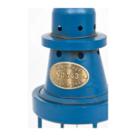 farol portavelas azul batela
