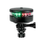 Navilight 1 NM Luz de Navegación Bicolor 360º con 3 Fijaciones