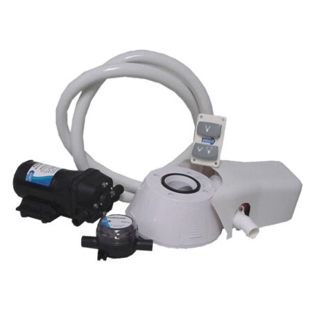 Kit de conversión eléctrica para inodoro Quiet Flush 12V - agua de mar