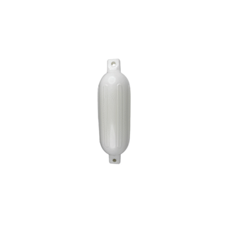 Seachoice Defensa Twin Eye Listada Blanca