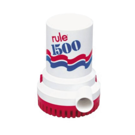 Bomba de achique sumergible Rule 1500 - 12 V