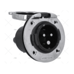 base toma de puerto inox ratio electric
