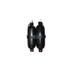 Seachoice Kit Defensas Twin Eye Listada Negra
