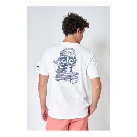 Camiseta Marinero con bolsillo delantero Batela Talla M