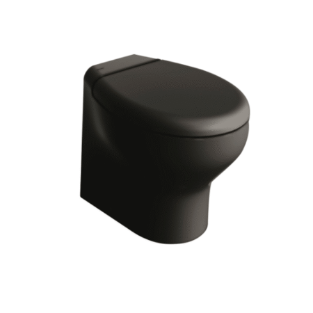 Tecma Inodoro Eléctrico Silence Plus 2G 24V Negro con Bidet