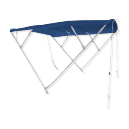 Trem Toldo Bimi Resistente a Rayos UV y 4 Arcos Marco Azul
