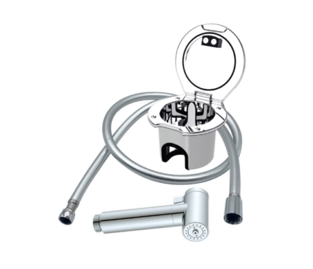 Trem Contenedor de Ducha con Pulsador