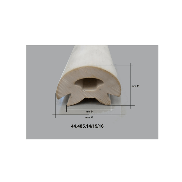 Cintón PVC Alto para Perfil de Aluminio 38 mm - 24 metros Cintón PVC Alto para Perfil de Aluminio 38 mm - 24 metros