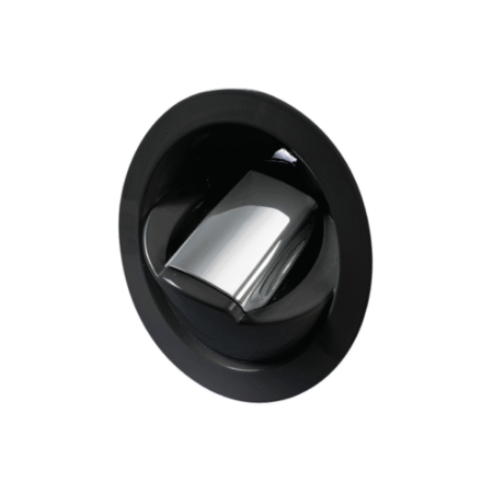 Osculati Ducha Saturn Agua Fría Vertical Base Plástico Negro