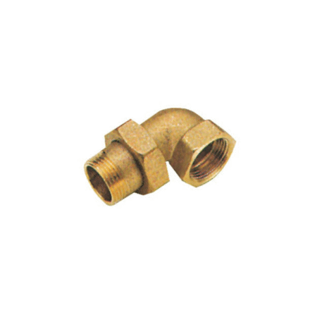 Conector 3 Piezas 90º Macho-Hembra