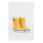 Botas impermeables para niño y niña Color Amarillo Talla 22-23