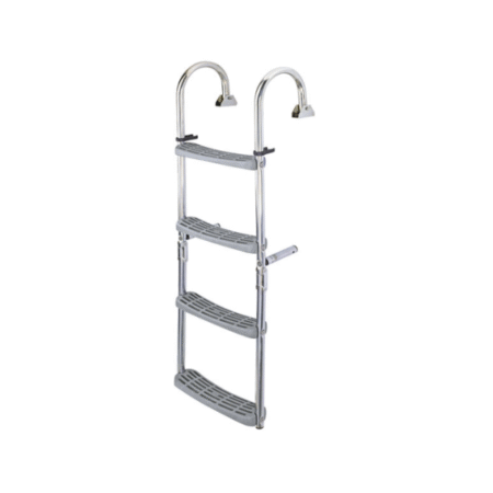 Escalera Inox Plegable con Angulo de 180 Grados Plastimo