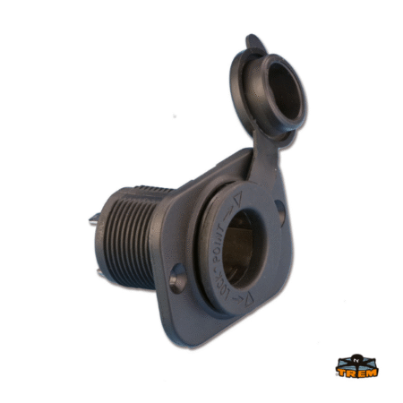 Conector de Mechero con Tapa montaje atornillado 12V