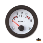 Voltímetro Ø 57 mm Eco Line 12V